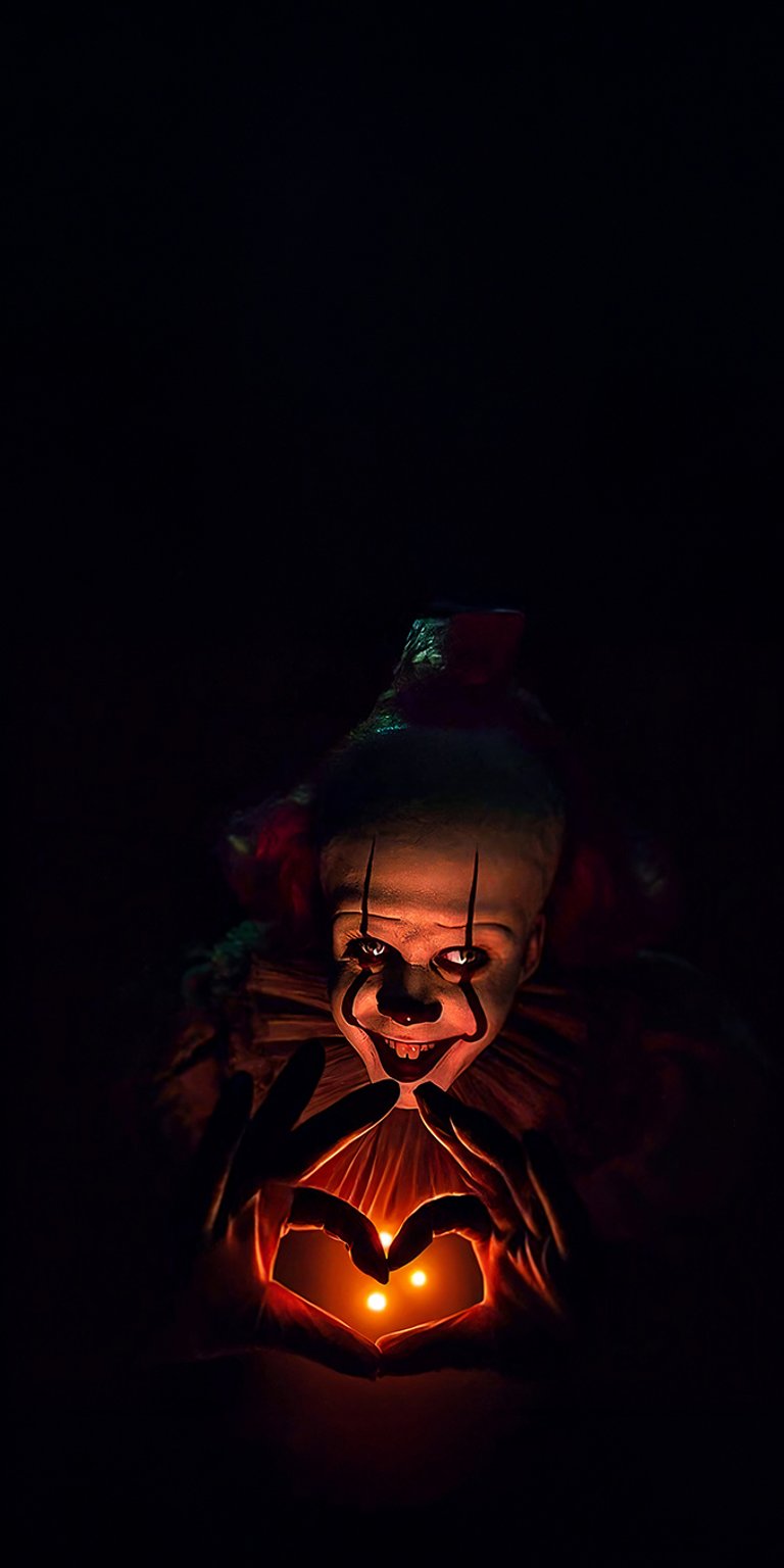 Pennywise wallpaper iPhone 4K
