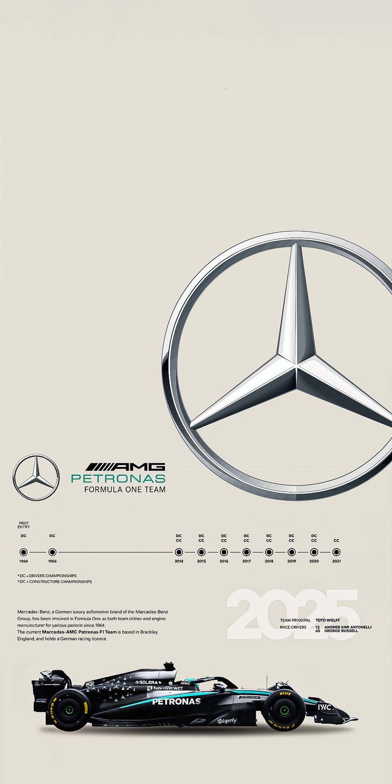 Mercedes F1 Grand Prix wallpaper for iPhone