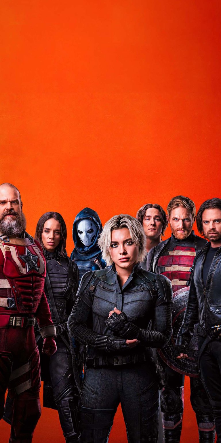 Marvel Thunderbolts characters wallpaper HD iPhone