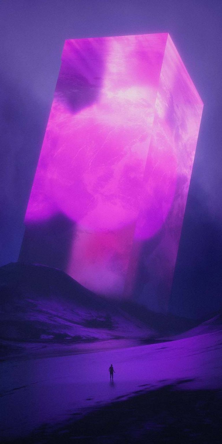 Crystal fantasy aesthetic wallpaper