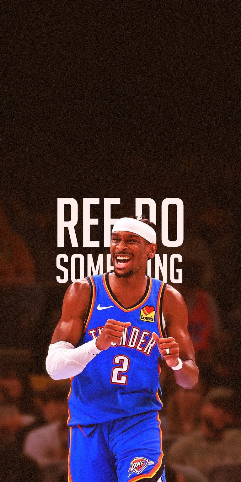 Shai Gilgeous-Alexander laughing wallpaper 4k mobile