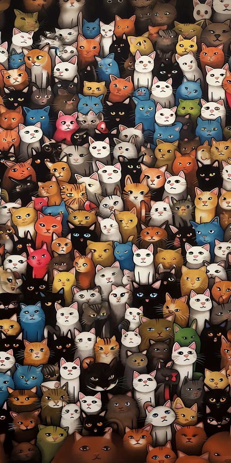 Cat themed wallpapers iPhone 4K