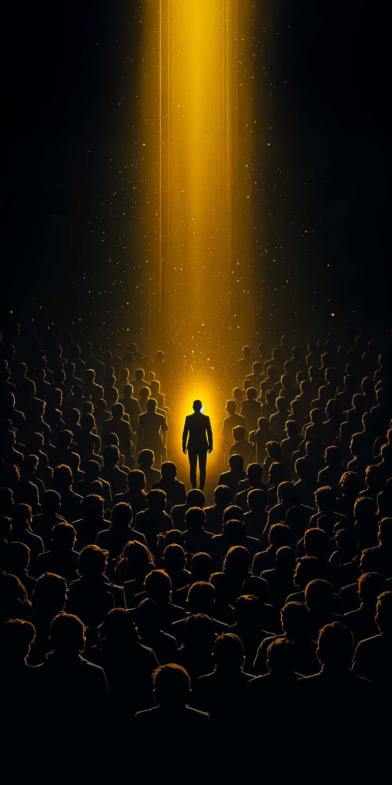 People in the dark iOS wallpaper HD