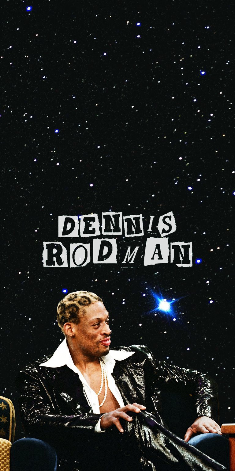 Dennis Rodman wallpaper for iPhone 4k