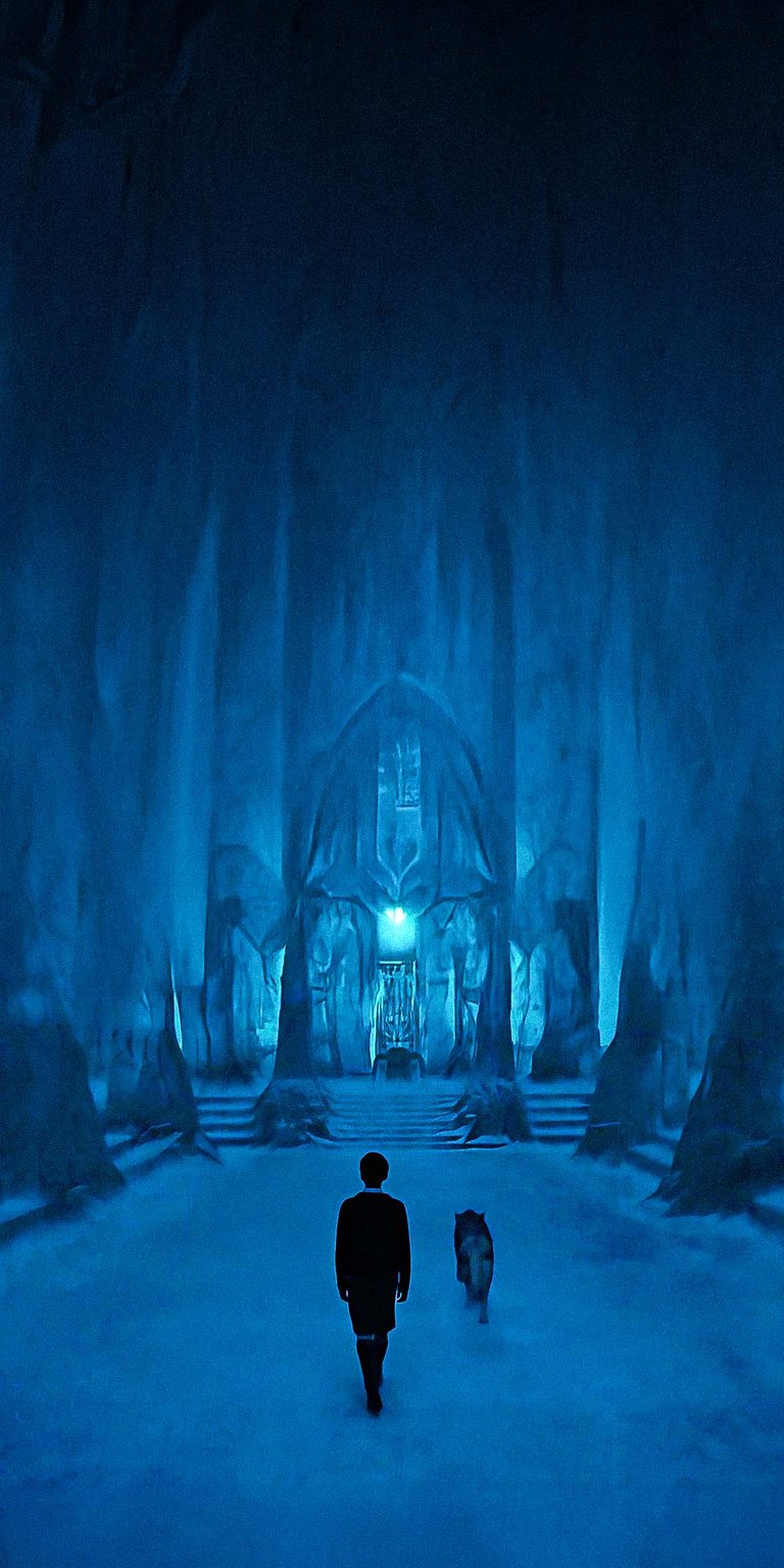 Narnia wolf 4K wallpaper