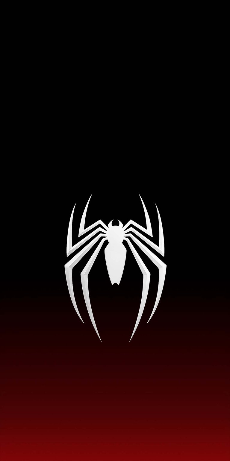Spiderman logo wallpaper iPhone 4K