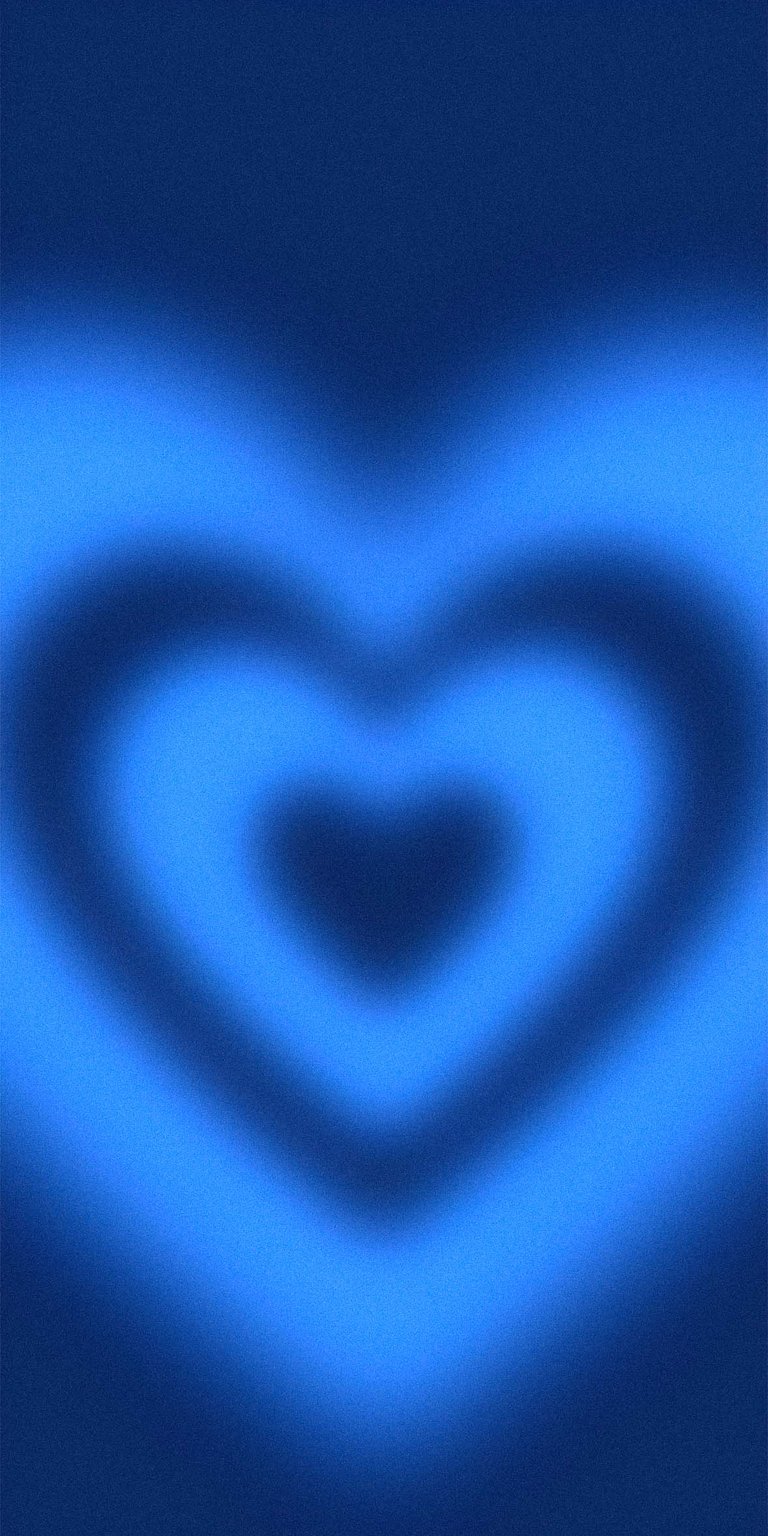 Blue Heart Wallpaper