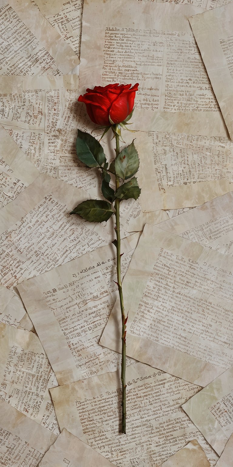 aesthetic poster page rose Artistic Arcade