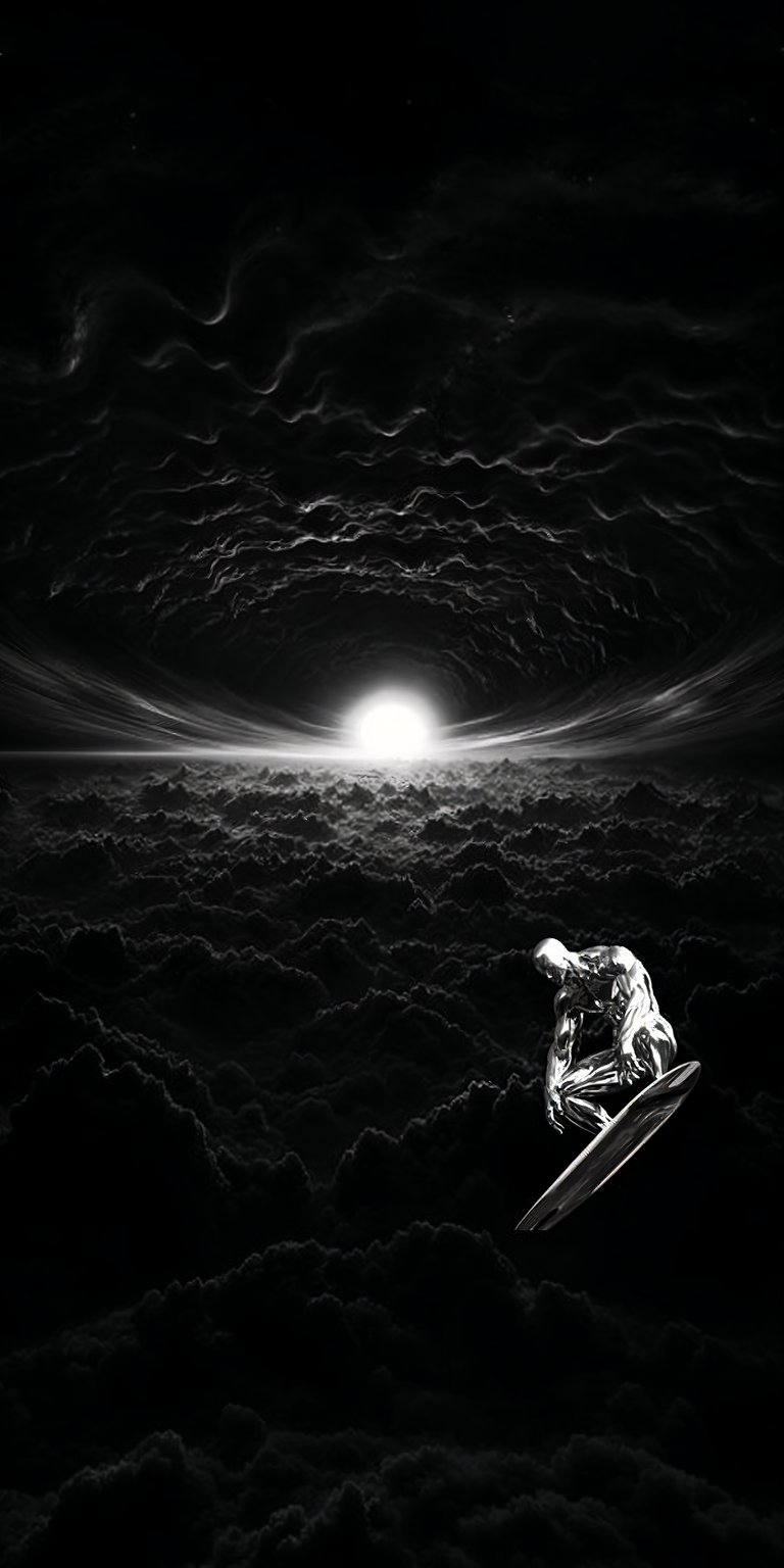 Silver Surfer wallpaper for iPhone