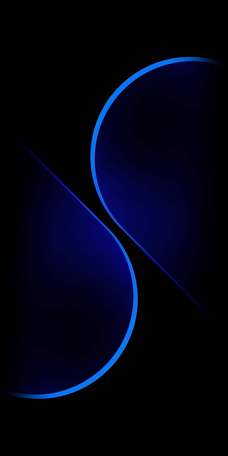 Dual blue wallpaper for iPhone