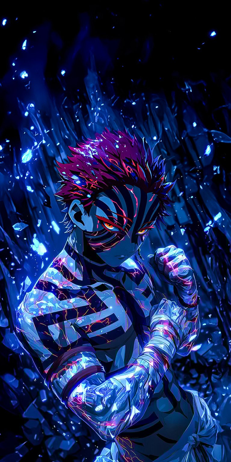 Akaza wallpaper iPhone 4K