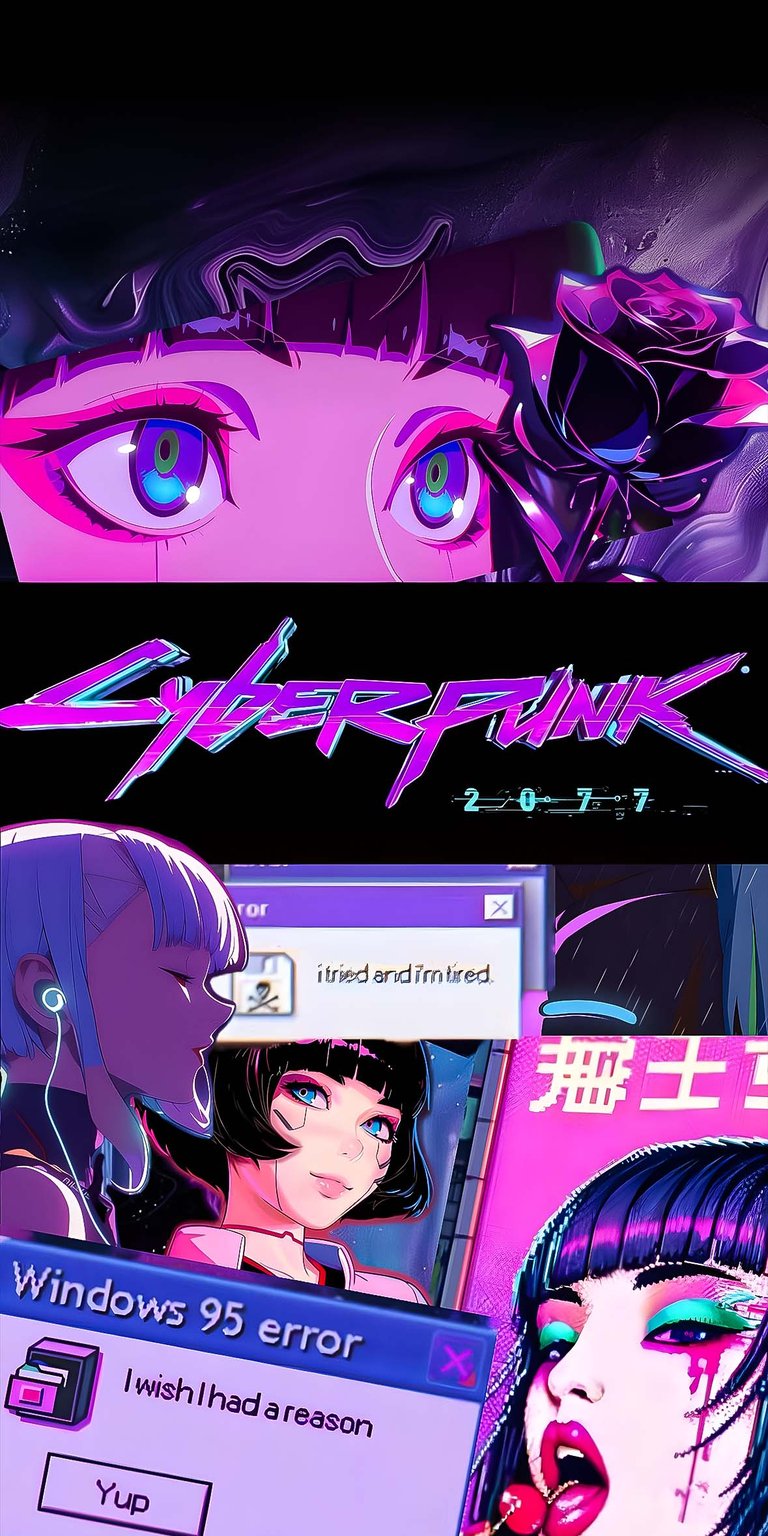 Cyberpunk 2077 anime girl wallpaper HD