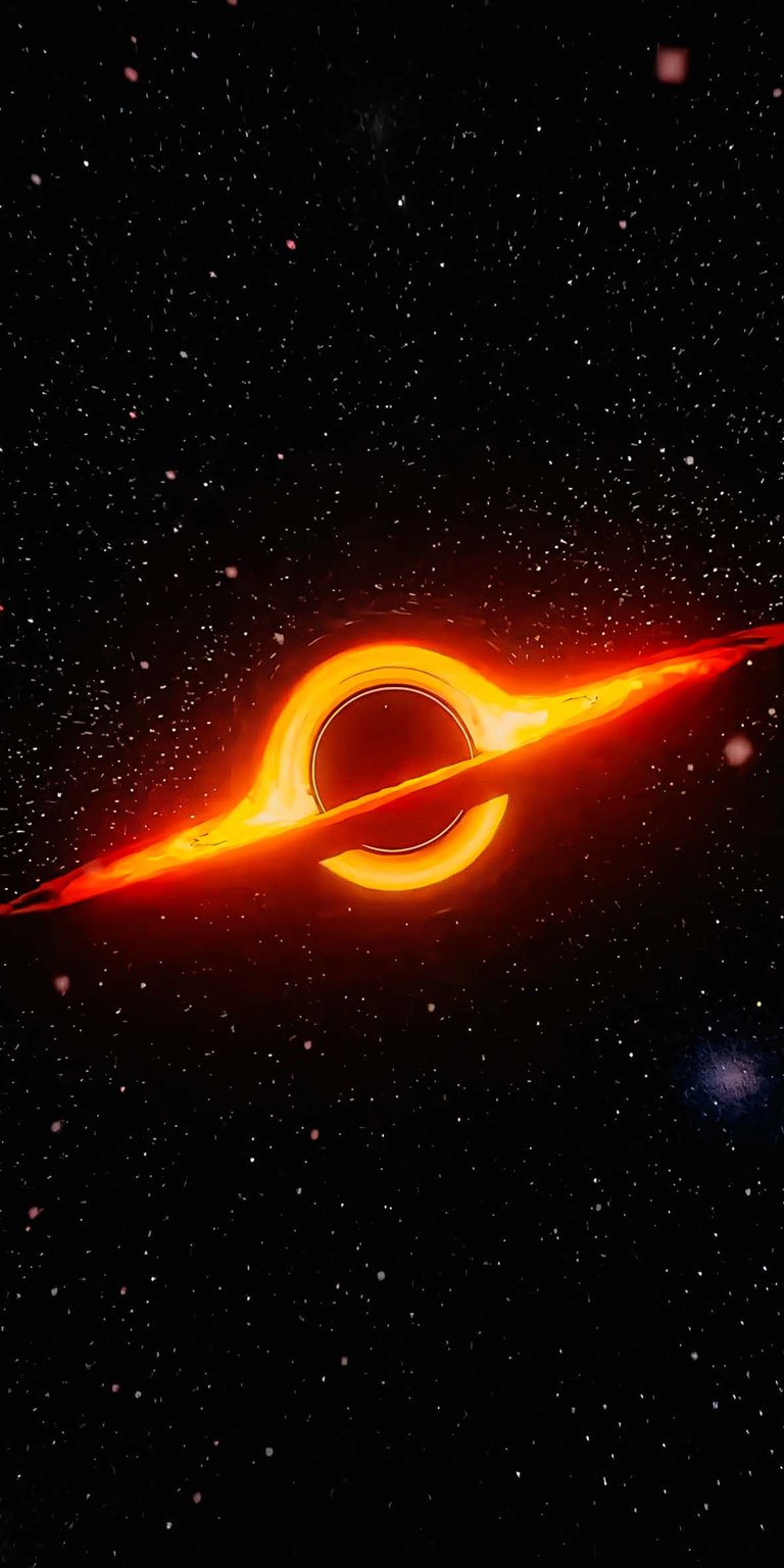 Black Hole Lockscreen Wallpaper HD