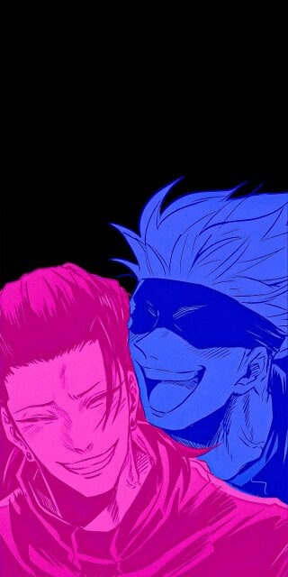Geto and Gojo iPhone wallpaper