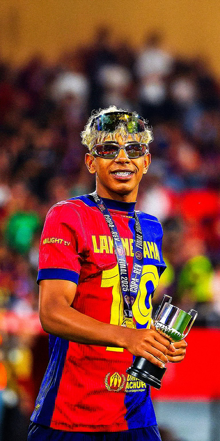 Lamine Yamal wallpaper iPhone 4K