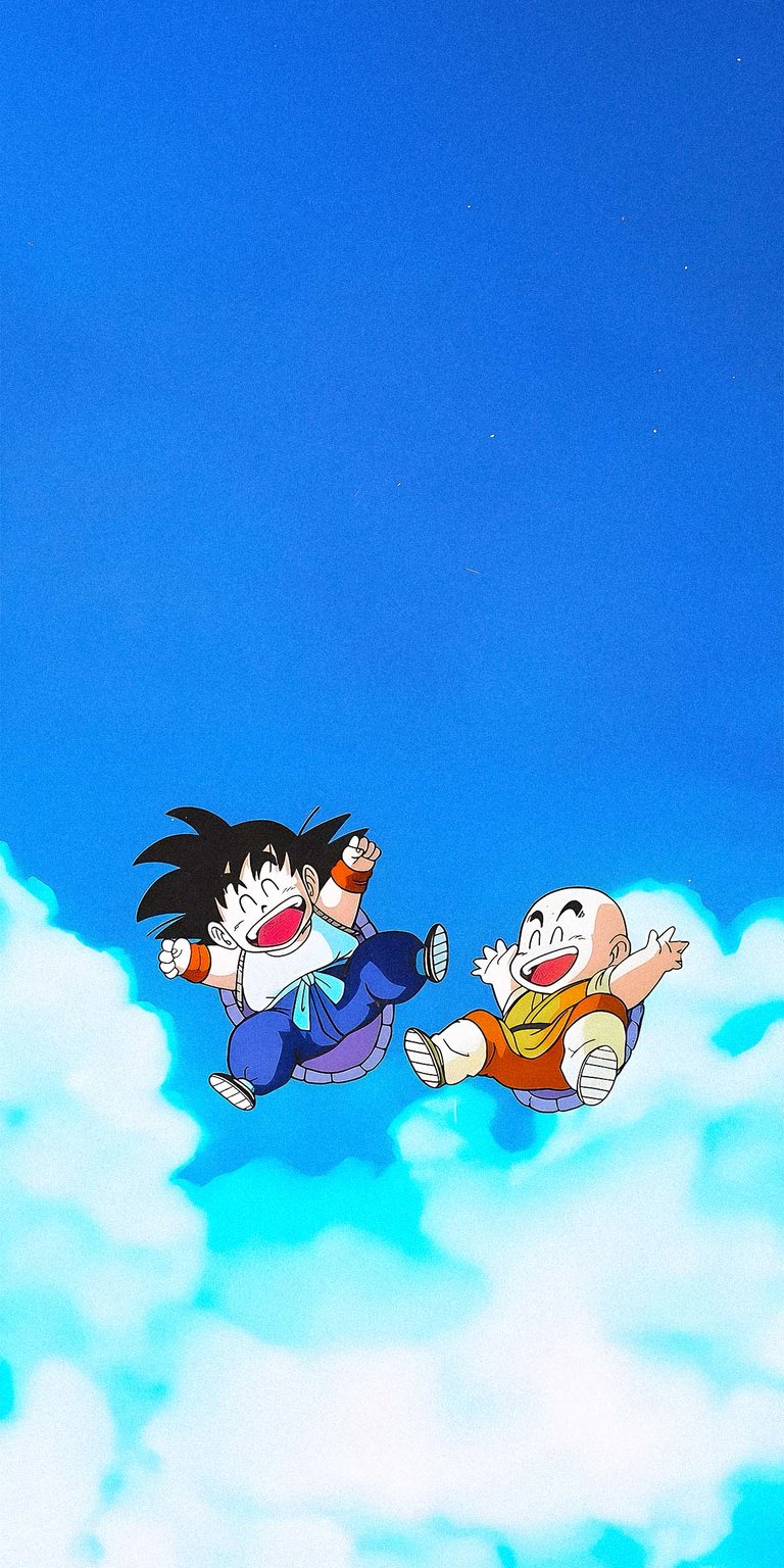 Goku & Krillin wallpaper iPhone