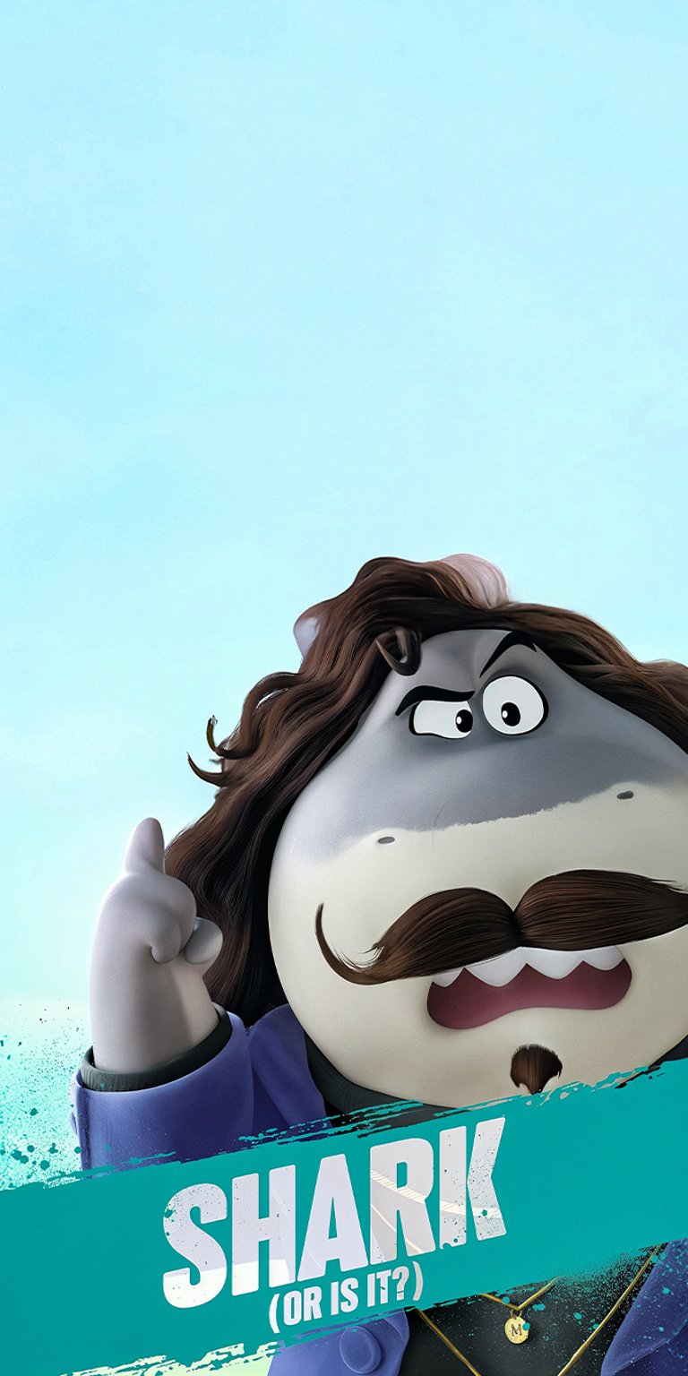 Bad Guys 2 Shark wallpaper iPhone 4K