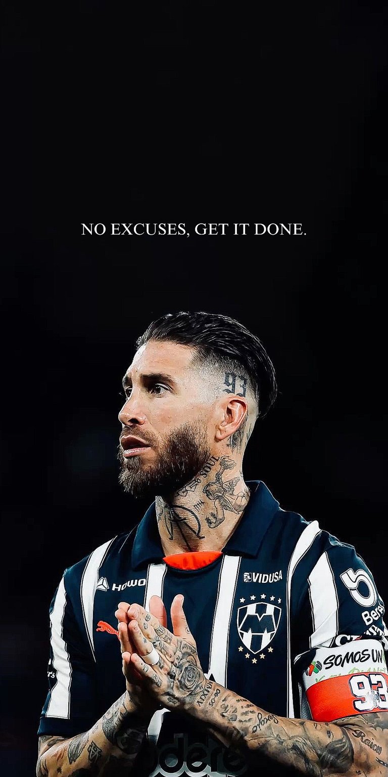 Sergio Ramos quotes wallpaper 4k iPhone