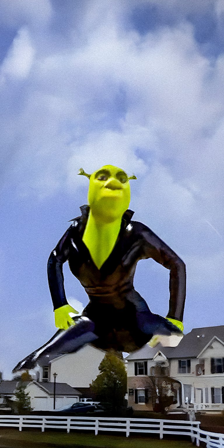 Shrek meme wallpaper for iPhone