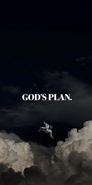 God's plan aesthetic 4K wallpaper