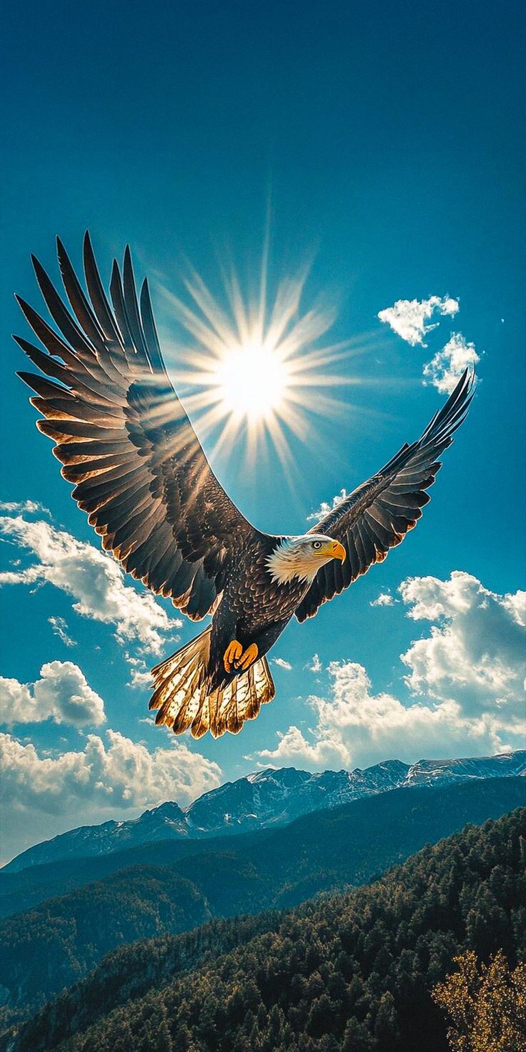 Golden Eagle Wallpaper HD iOS