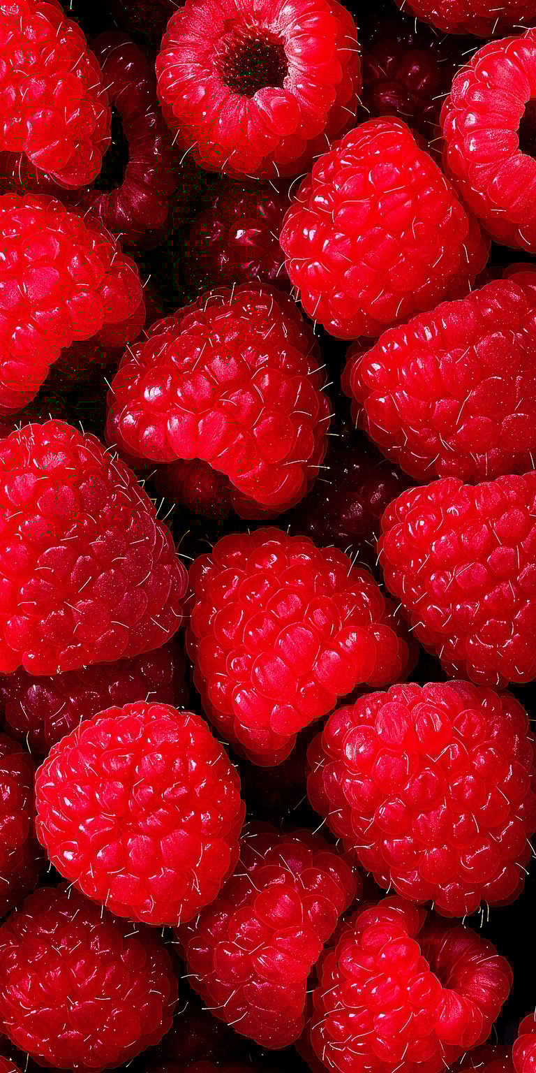 Raspberries Aesthetic  Wallpaper for Phone
