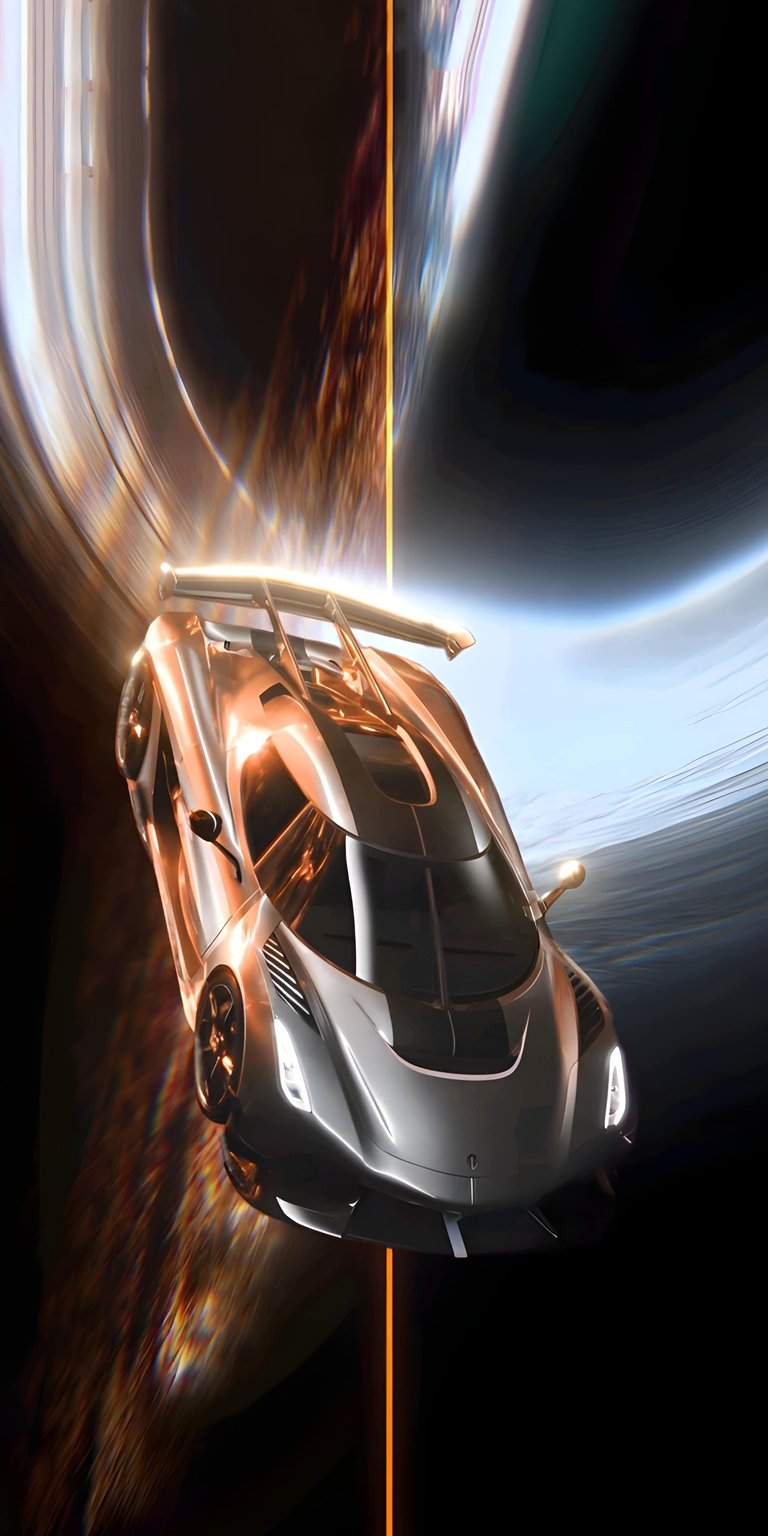 Experience the thrill of speed with this Czinger 21C 4K wallpaper for your iPhone. Featuring a sleek, silver design, this wallpaper showcases the car in a futuristic backdrop with bright headlights and a prominent spoiler.