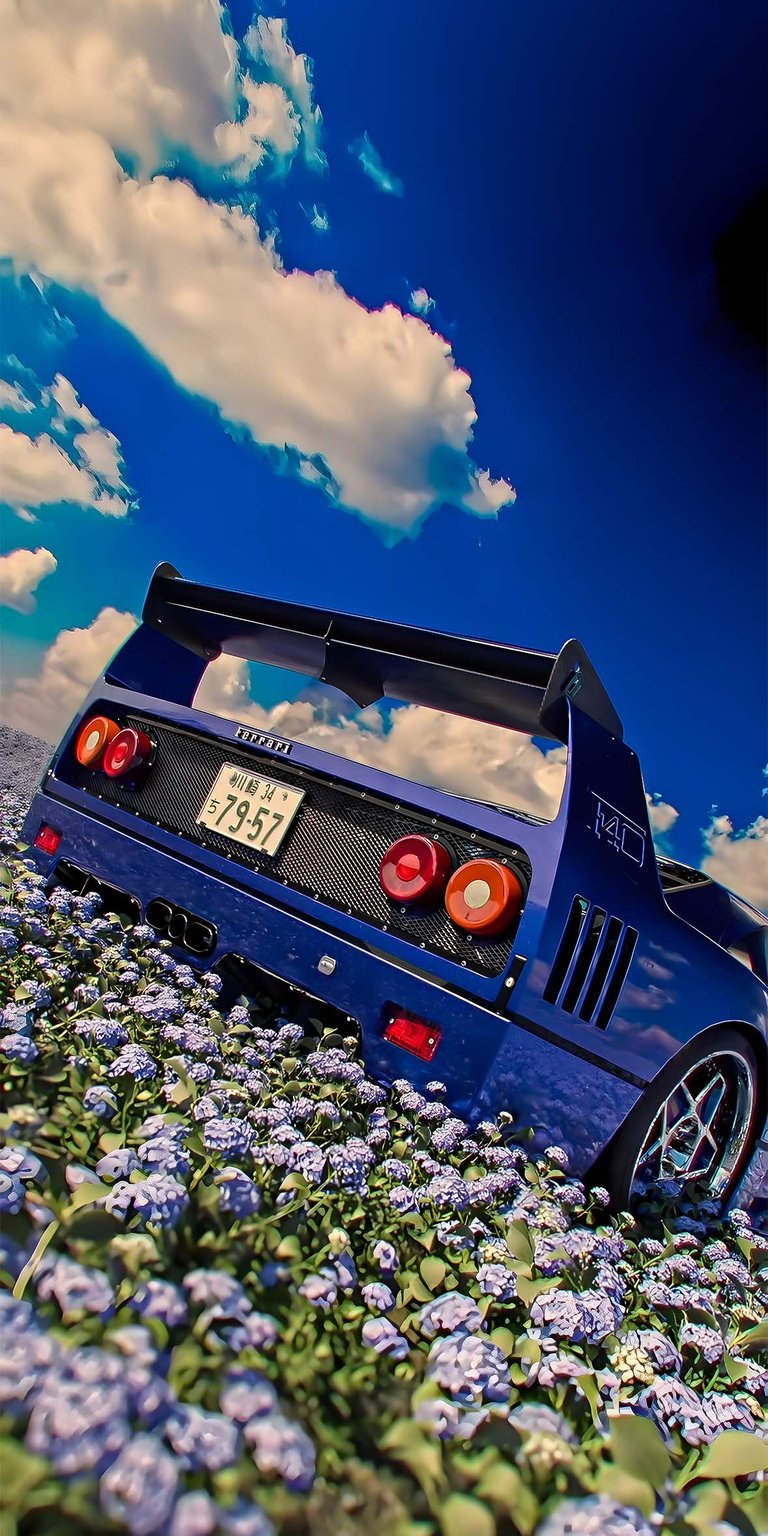 Ferrari F40 wallpaper for iPhone HD