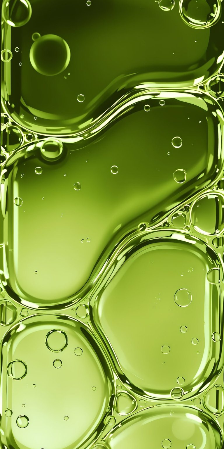 Download this stunning green bubbles 4K wallpaper for your iPhone today! This mesmerizing wallpaper showcases a collection of rounded bubbles, small spheres, and light green hues.