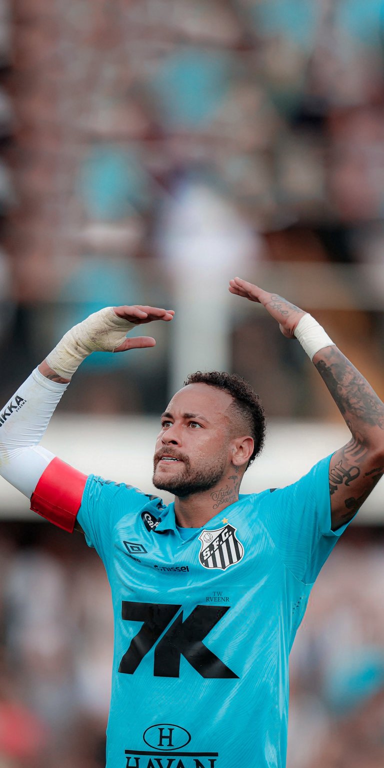 Neymar Jr wallpapers at santos 4k for mobile