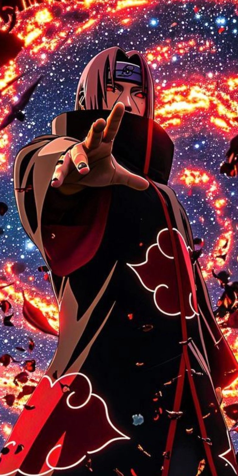 Uchiha Itachi dark photo wallpaper 4k iPhone