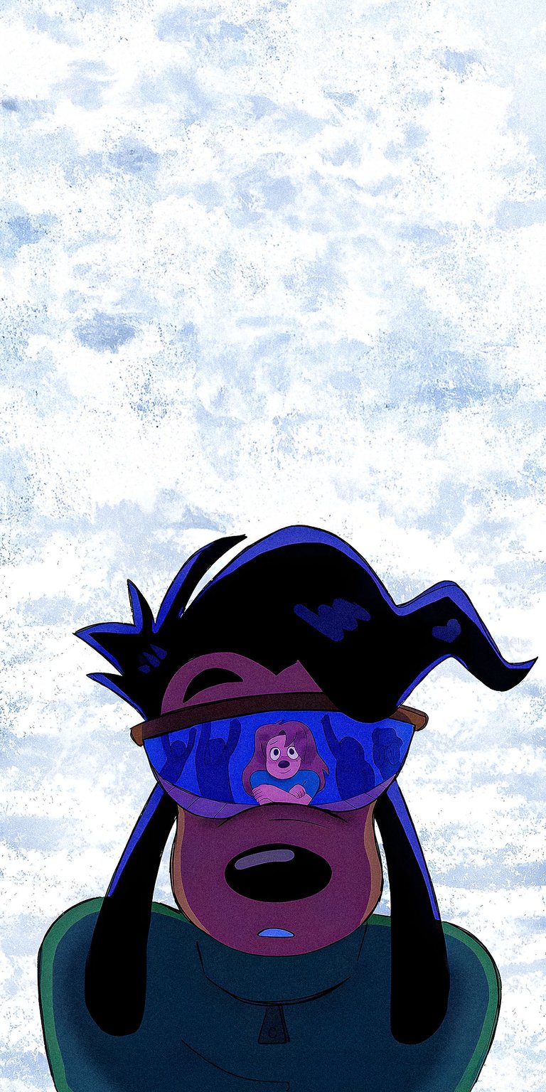 Goofy cartoon Max wallpaper iPhone