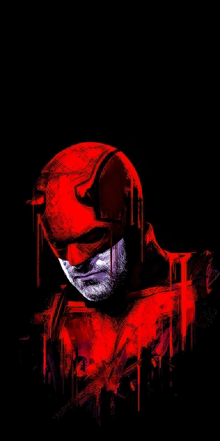 Daredevil Born Again Bloody wallpaper iPhone 4K