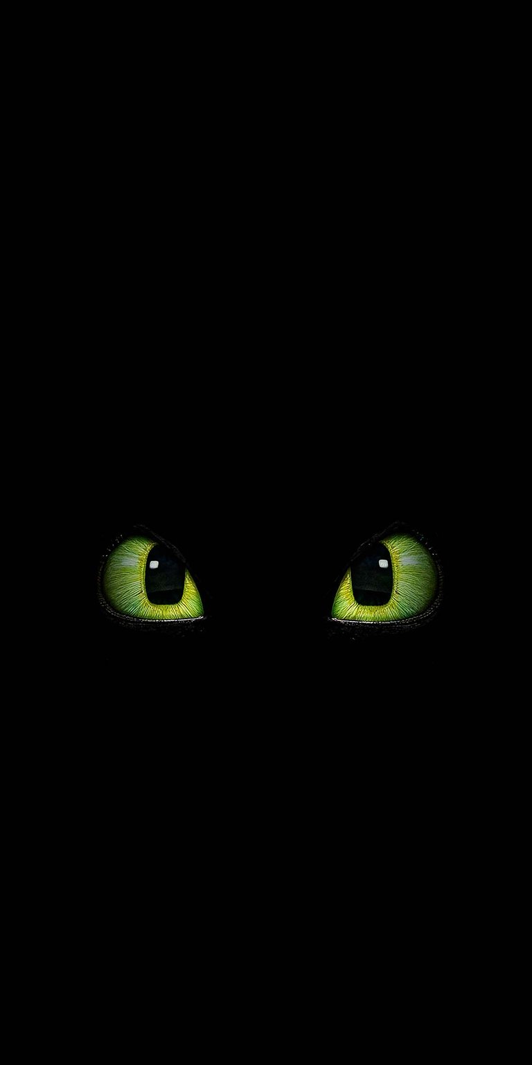 Toothless eyes in the dark wallpaper mobile HD