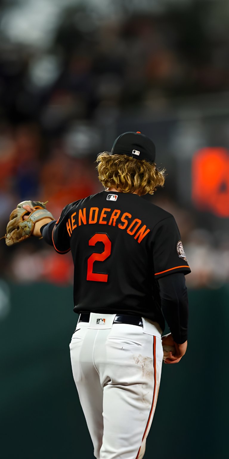 Gunnar Henderson rear photo while walking wallpaper