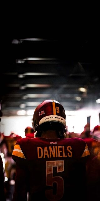 Jayden Daniels Entering the Playground Wallpaper HD mobile