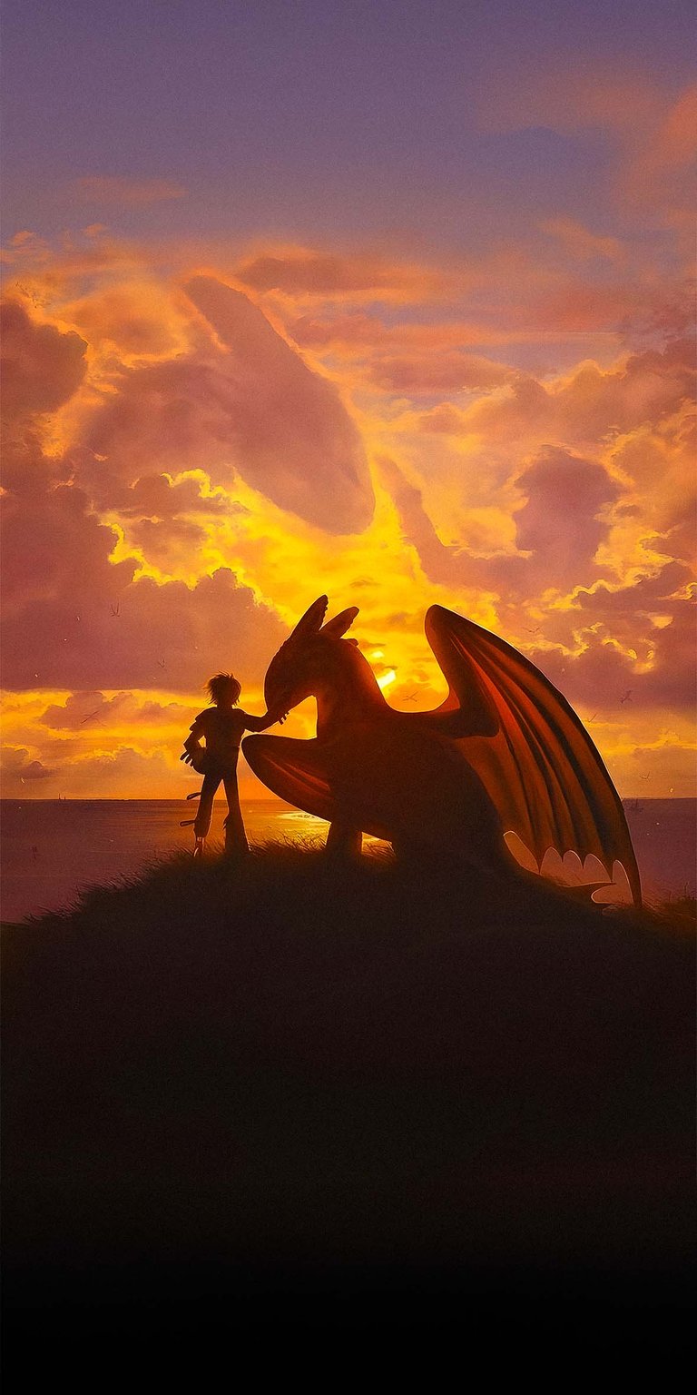 Dragon same with clouds wallpaper in 4k