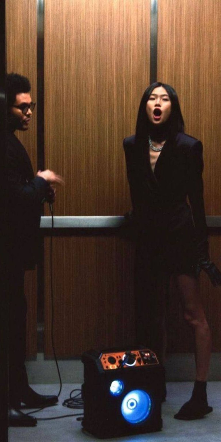 The Weekend elevator mobile wallpaper