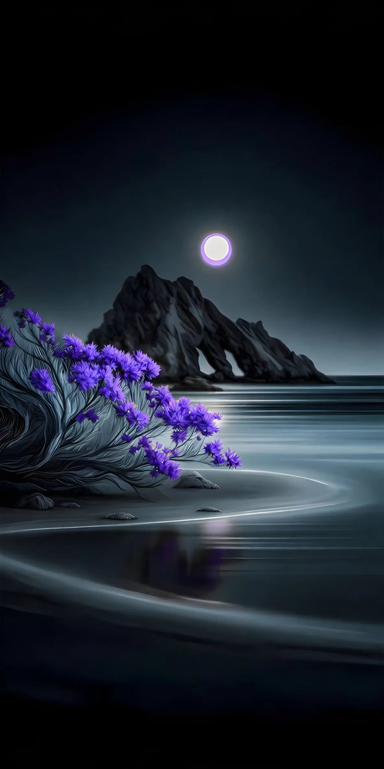 Nature dark iPhone wallpaper 4K