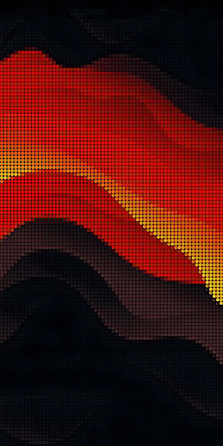 Pixel Abstract Dark Wallpaper HD