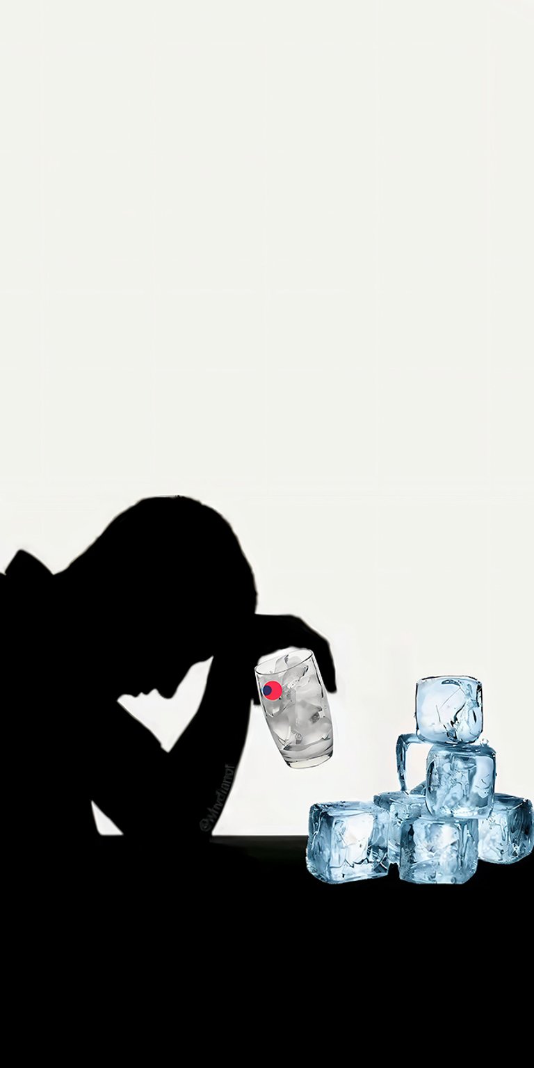 Milkaholic man with ice meme wallpaper iPhone 4K
