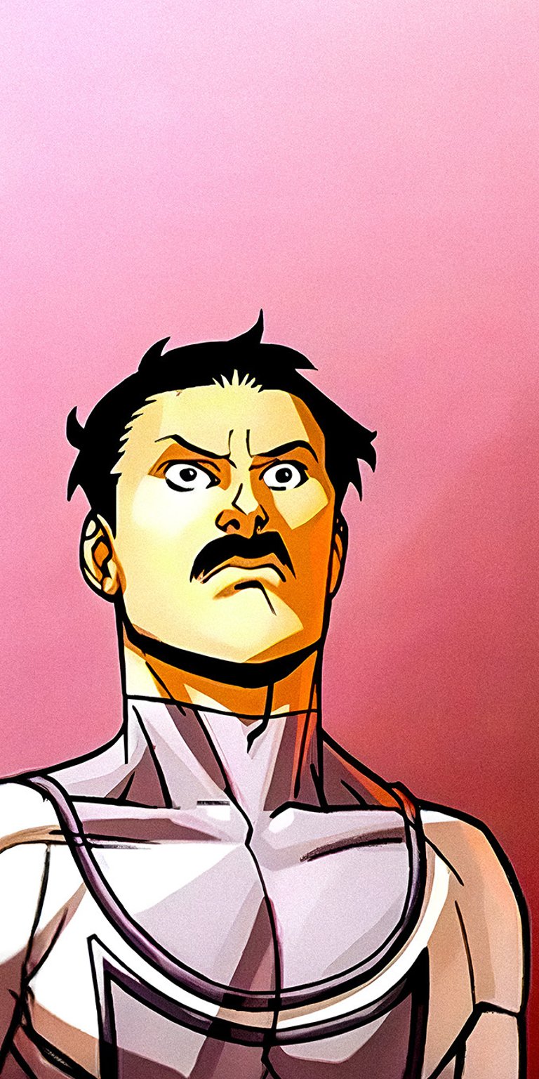 Invincible viltrumite variant wallpaper in 4K