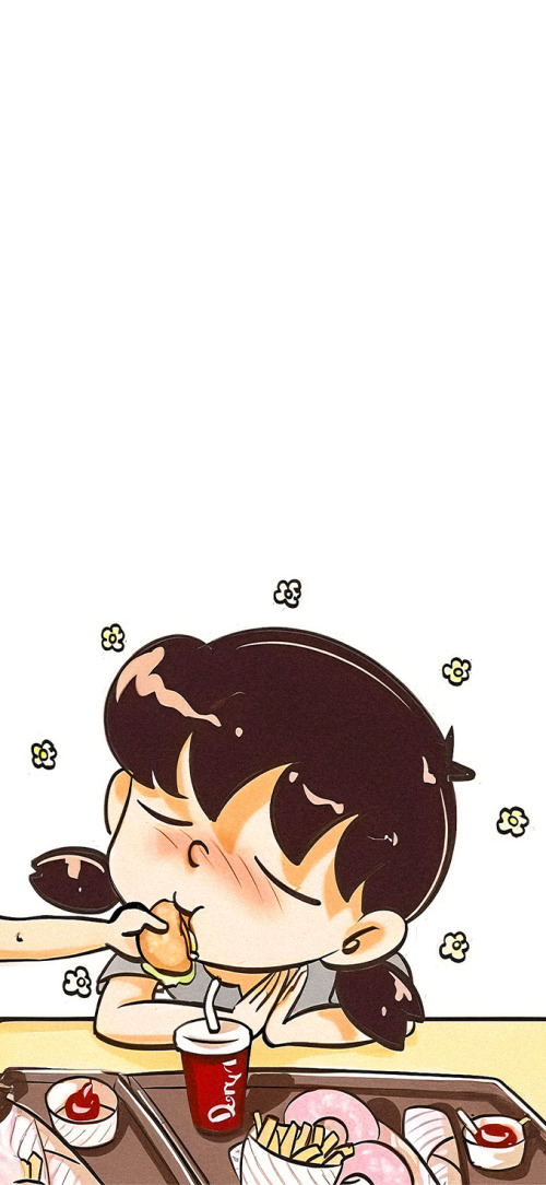 Cartoon couple matching wallpaper iPhone 4K