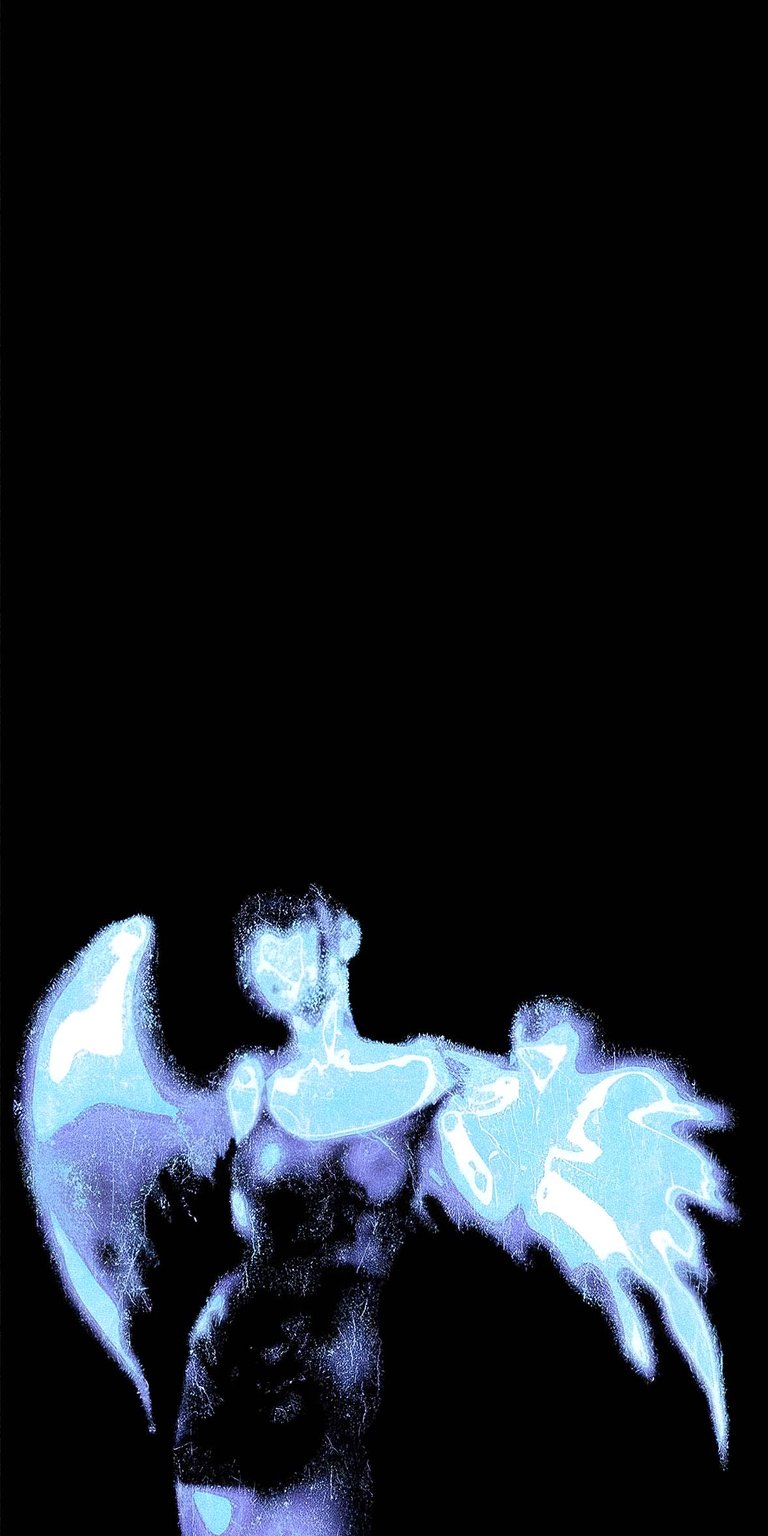 Blurred angel wallpaper iPhone