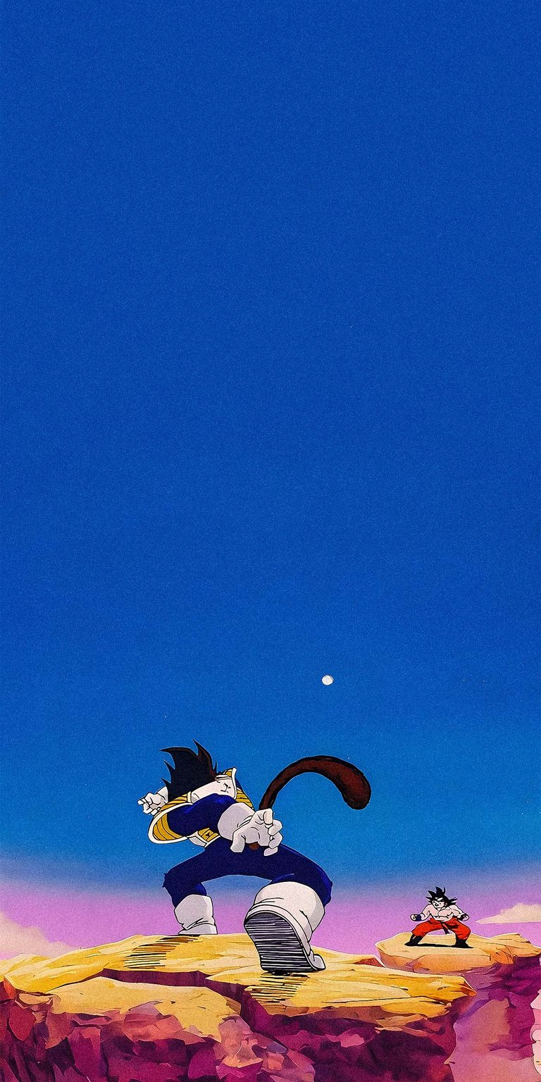 Goku vs Vegeta wallpaper iPhone