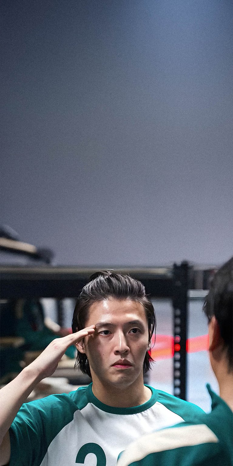 Kang Dae Ho salute wallpaper 4k