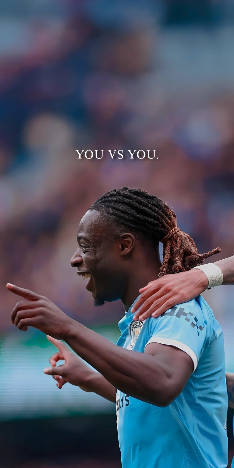 Jérémy Doku quotes wallpaper 4k iPhone