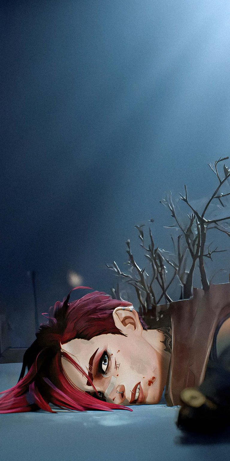 Jinx Get up Wallpaper for iPhone