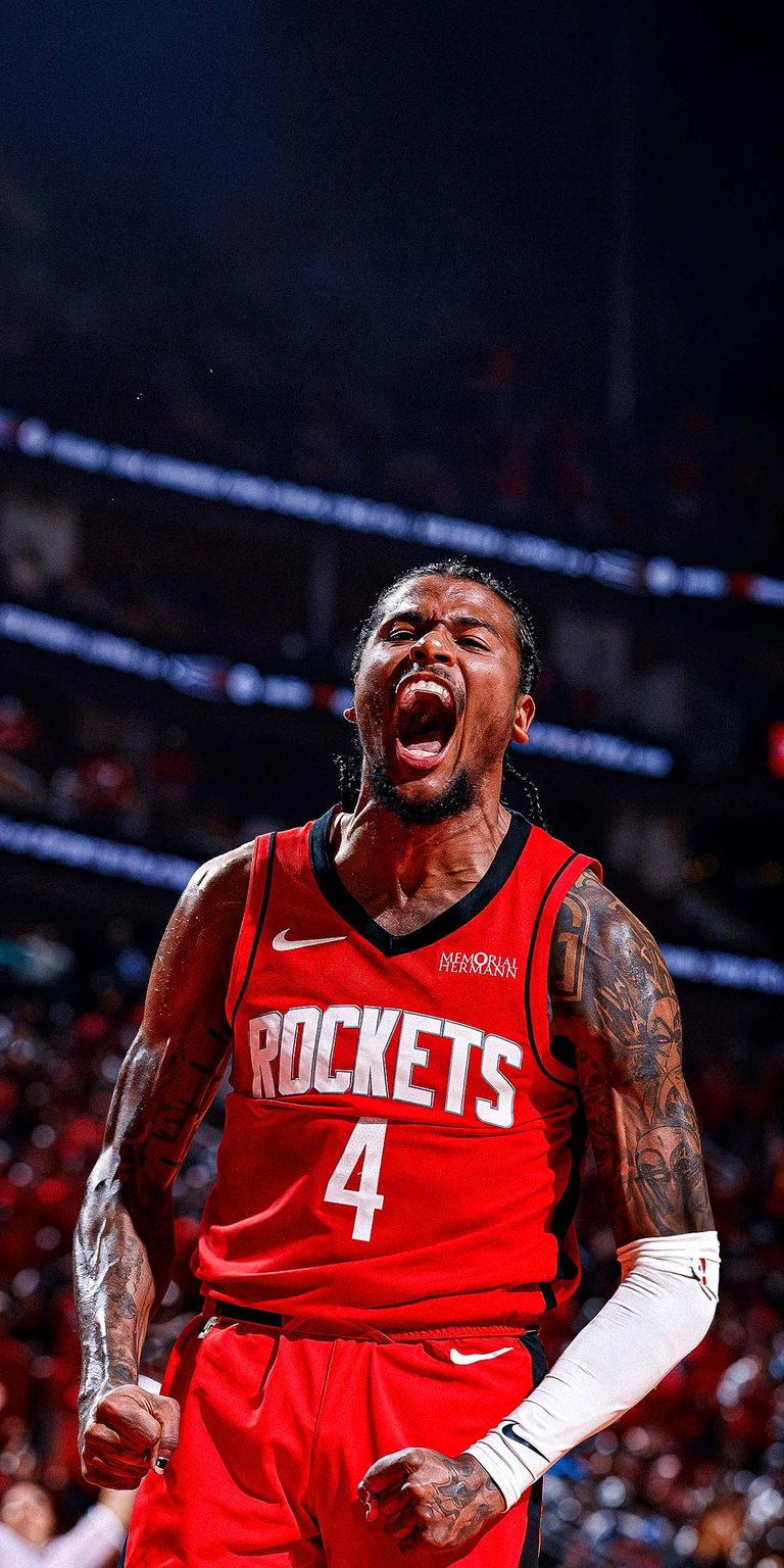 Jalen Green of the Houston Rockets celebrates Wallpaper HD