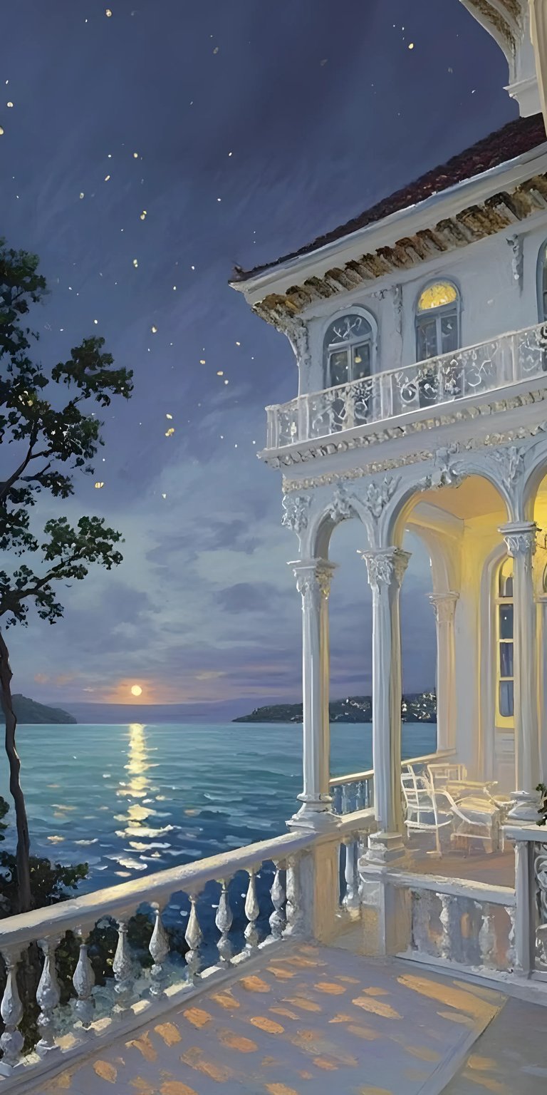 White house art wallpaper for iOS HD